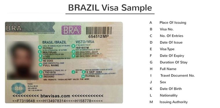brazil dependent visa