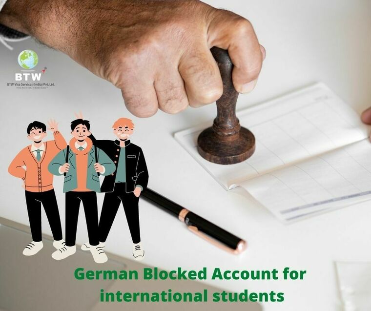 German Blocked Account for  international students