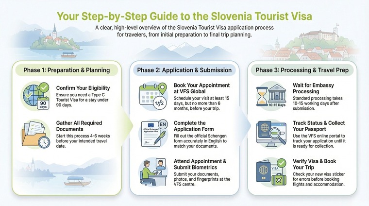 Step-by-Step Slovenia Visa Application Process. Step-by-Step Slovenia Visa Application Process.