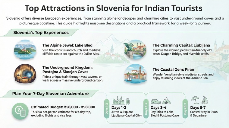 Top Attractions in Slovenia for Indian Tourists Top Attractions in Slovenia for Indian Tourists