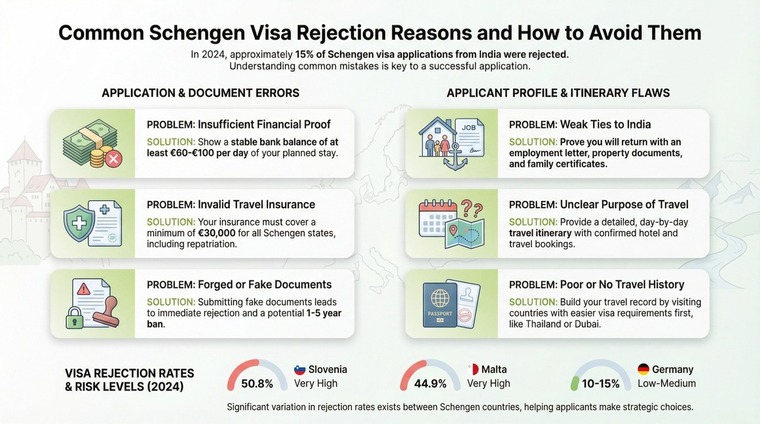 Common Rejection Reasons and How to Avoid Them&nbsp;