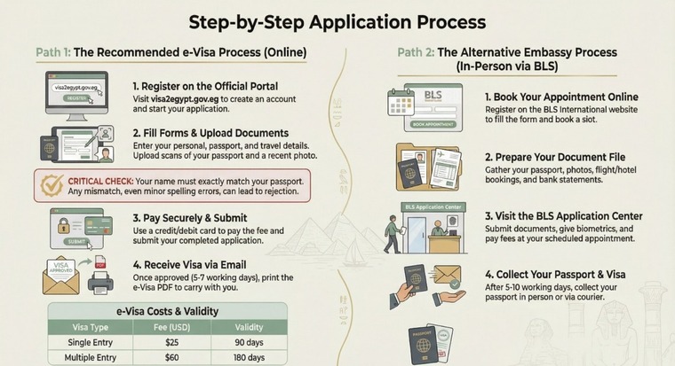 Egypt Visa Application Step-by-Step Guide