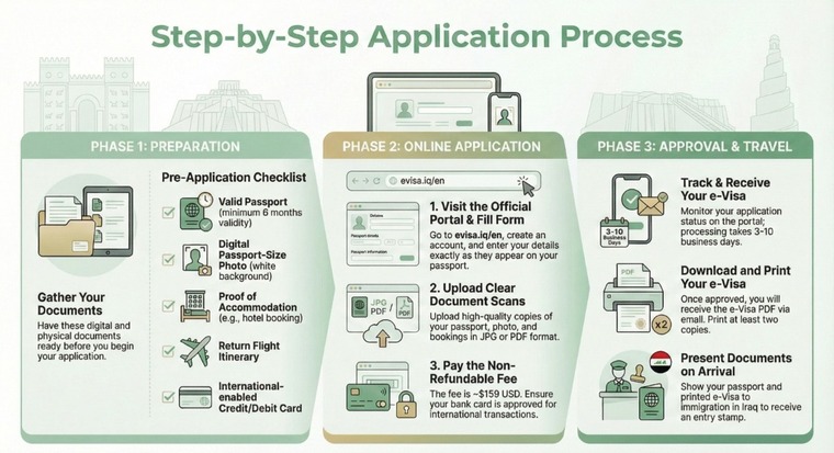 Step-by-Step e-Visa Application Process