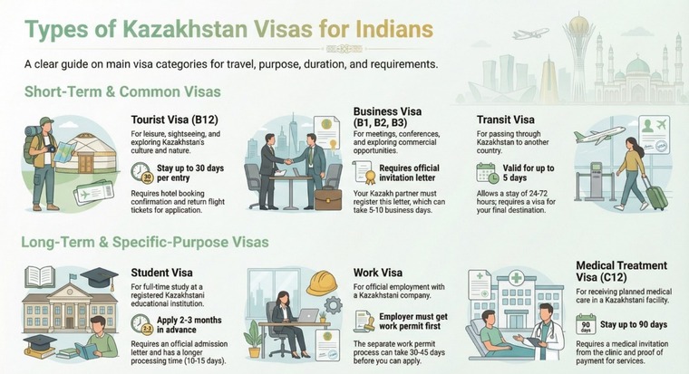 Kazakhstan Visas for Indians Guide