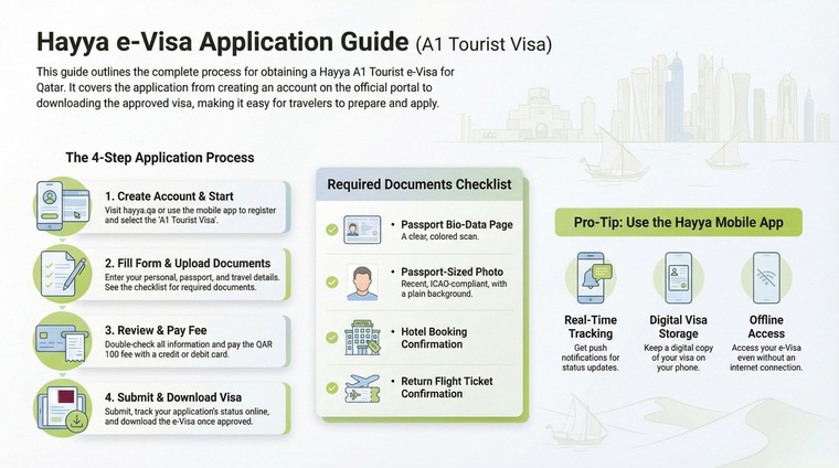 Hayya e-Visa Application Guide (A1 Tourist Visa) 