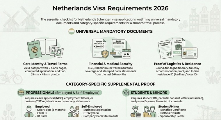 2026 Netherlands Visa Requirements