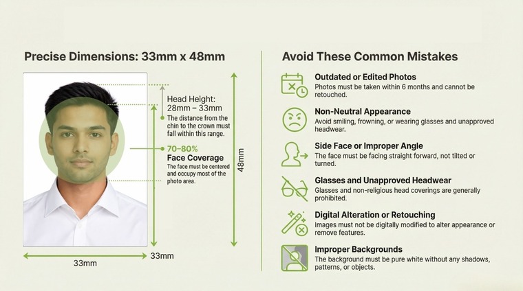China Visa Photo Requirements