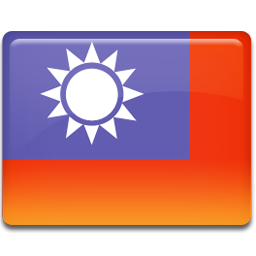 Taiwan flag 256